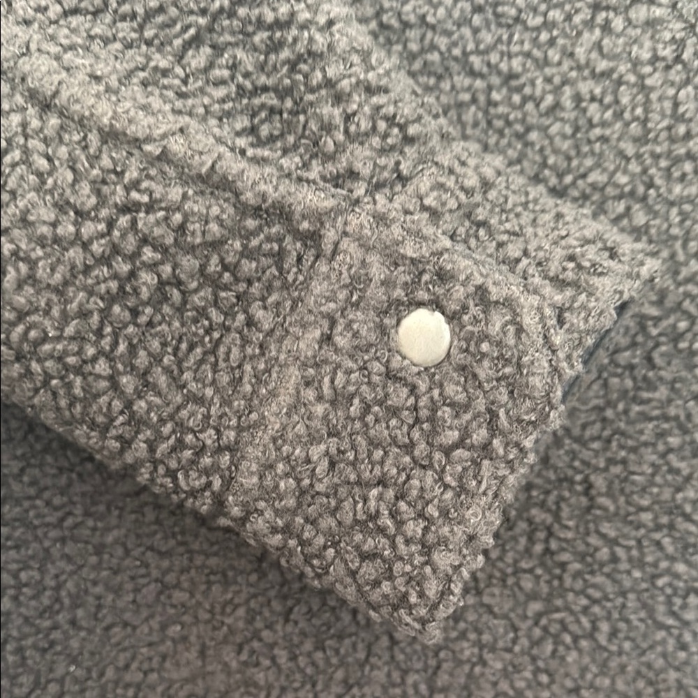 Goodfellow & Co Men's Gray Sherpa Jacket - Picture 6 of 6